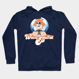 Surfer Dog Wave Patrol Hoodie